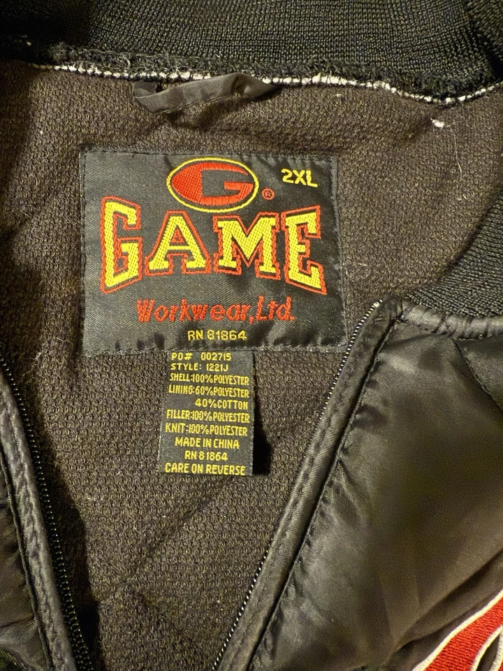 Chicago Fire Department Letter Nest Quilted Coat Game Workwear 2XL - Image 3 of 4