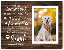 Pet Memorial Picture Frame, Pet Dog Memorial Picture Frame, Pet Cat Photo Fra...