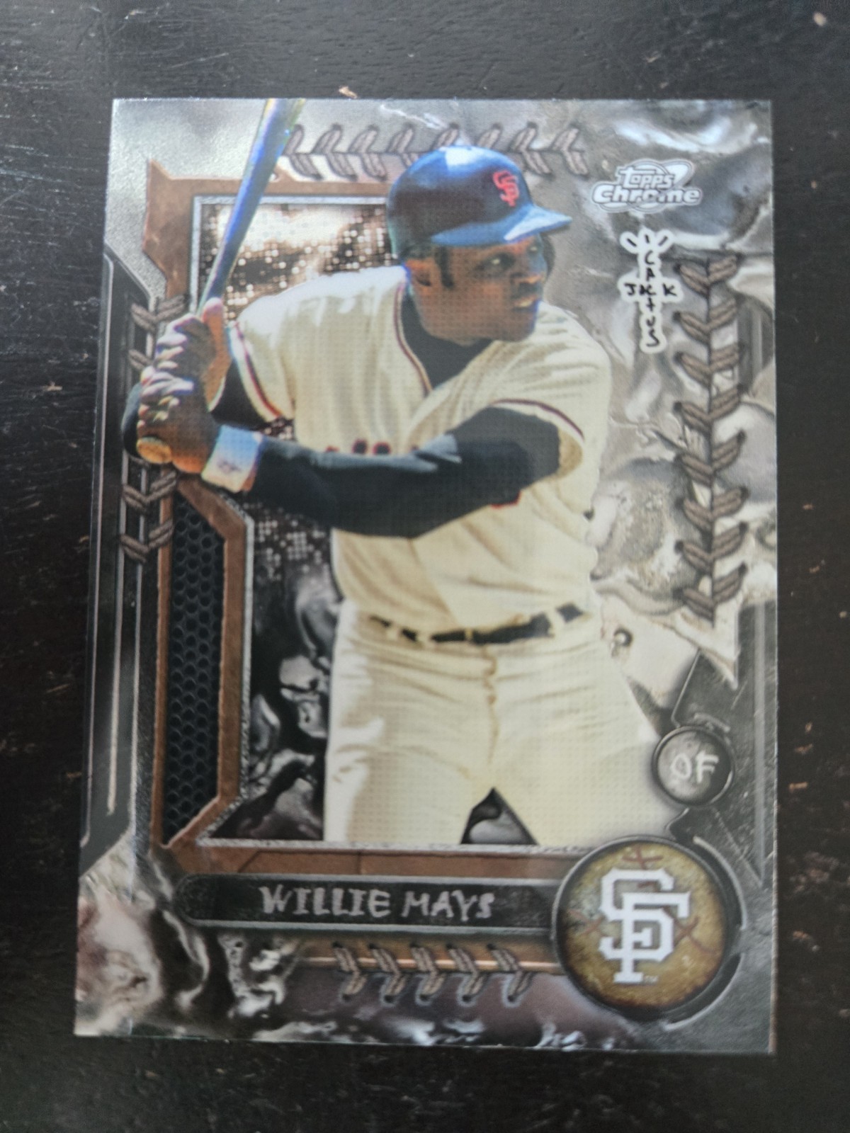 2024 Topps Cosmic Chrome X Cactus Jack Willie Mays
