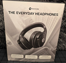 Raycon Everyday Wireless Headphones Active Noise Canceling Black