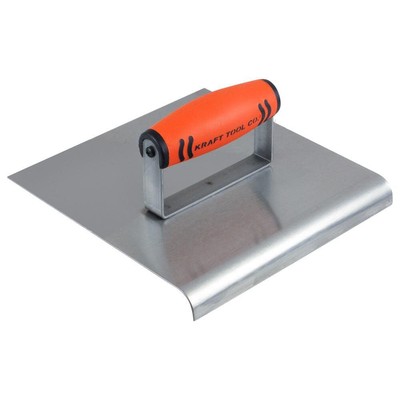 Kraft Tool Co 8In X 8In 1/2In R 3/4In L Cement Edger