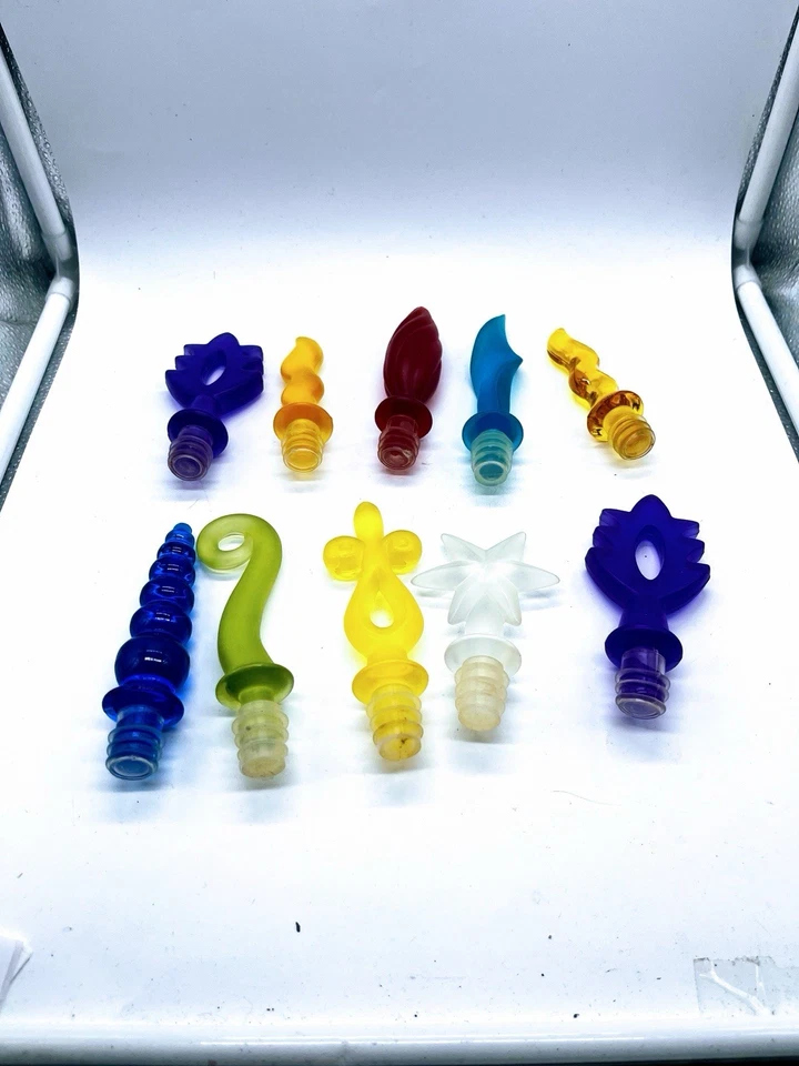 Juego de 10 tapones de botella de acrílico Foto 2 de 3