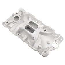 Dual Plane Intake Manifold For Small Block Chevy Sbc 305 350 383 1955-1986
