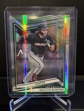 2022 Panini Elite Extra Edition - Dalton Rushing #40 Status Green /499 (RC)