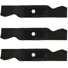Three (3) Outer Lawn Mower Blades fits MTD 46" Deck Replaces 942-0542
