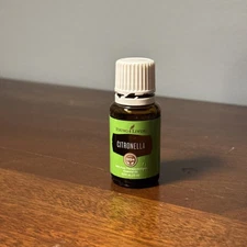 Young Living CITRONELLA Essential Oil 15ml used *90% full