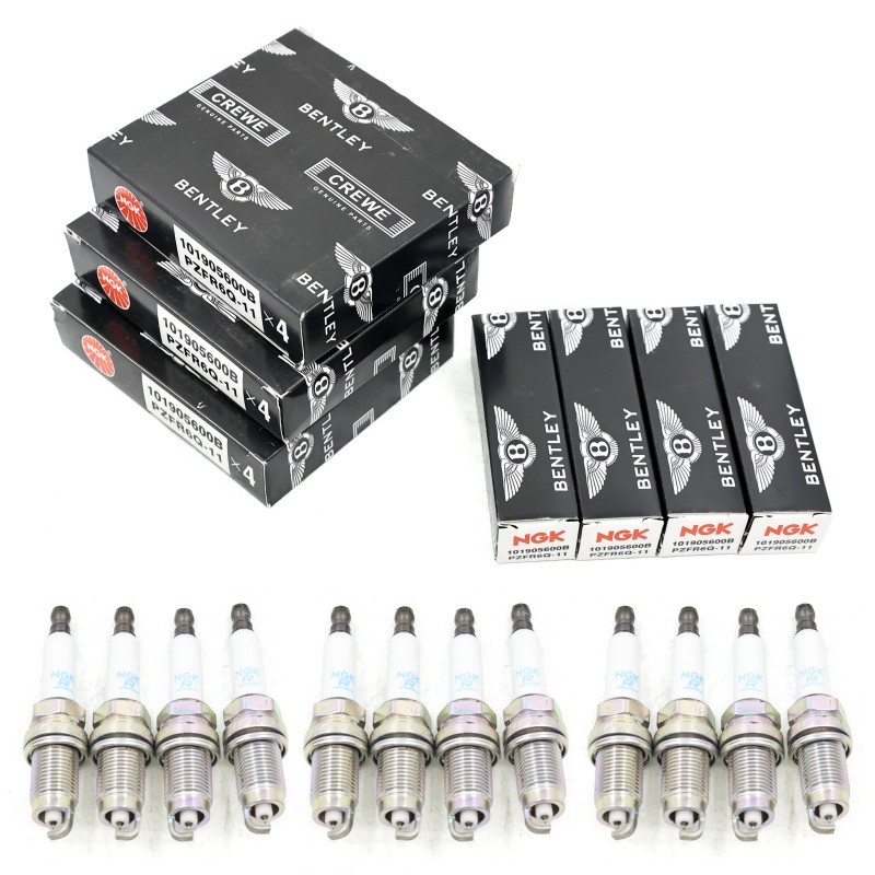 12 Pack Spark Plugs 101905600B For Bentley Flying Spur Continental GT 2004-10