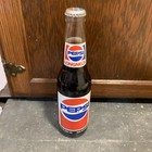 1990 Pepsi Cola Bottle - NHL Buffalo Sabres 20th Anniversary -Hockey -Full 12 oz — photo 1