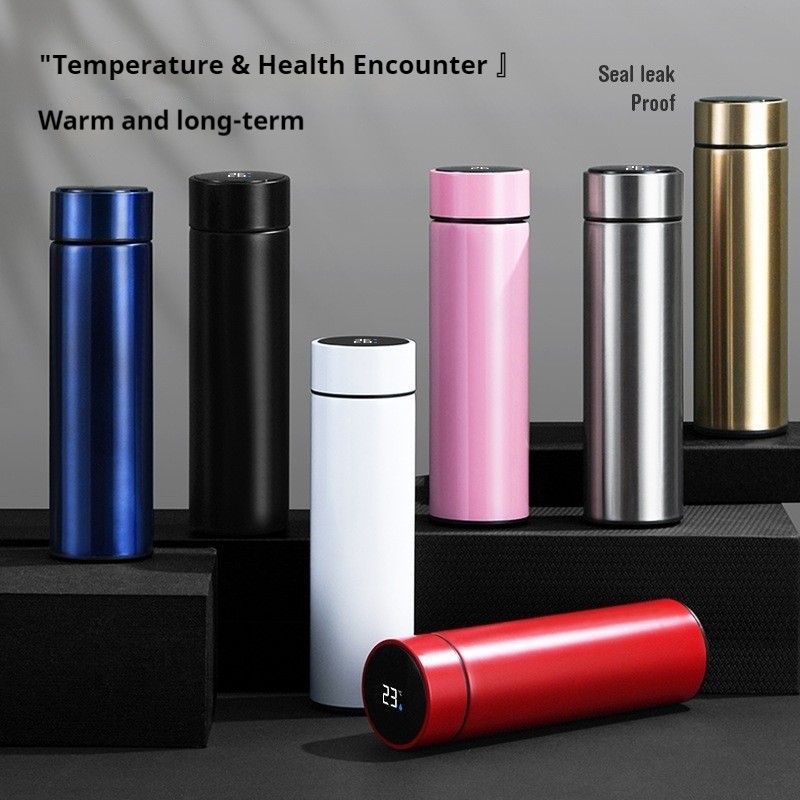 Bouteille d'eau sport intelligente pour éviter les brûlures en voiture et bureau