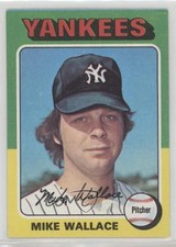 1975 Topps Mike Wallace #401 16ez