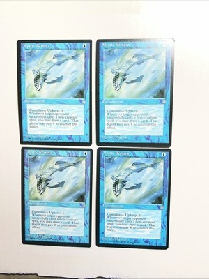 MTG Set of x4 Ice Age Mystic Remora Mint /NM 1995  4 Total