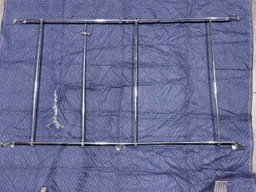 78-85 Mercedes W123 300TD Chrome Roof Rack Rails Cross Bar Set OEM Excellent