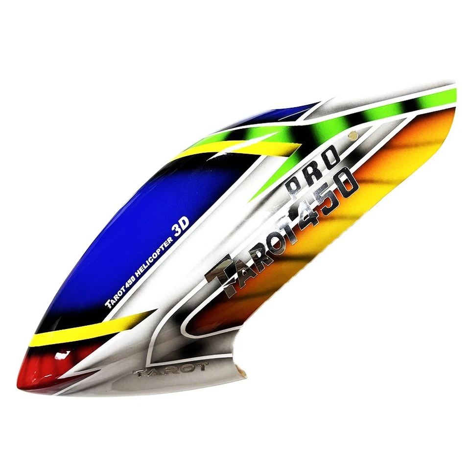 Align Trex 450 PRO DFC Helicopter Canopy Tarot 450 Glass Fiber Cover Shell - Image 3 of 4