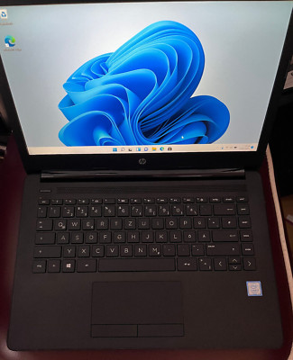 HP 14-ck0101ng Notebook Intel Core i3-7020U 8GB Ram 500GB SSD Windows 11 Home