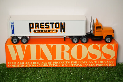 Winross Diecast 1/64 Scale Truck Preston Cargo 1992 | eBay