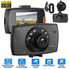 1080P Car DVR Camera Dash Cam Camcorder 90 Degree Angle Loop Recording Night Vis