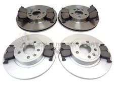 Front And Rear Brake Discs Pads (Check Size) For Landrover Discovery Sport 14-22
