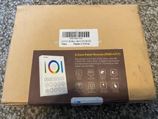 LGIDTECH B8 Miboxer 8-Zone RGB+CCT Panel Controller, Powered by AAA NEW