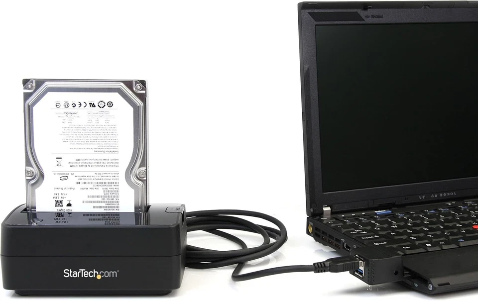 Startech Single Bay Usb 3.0 To Sata Hard Drive Docking Station, Us Personal C... - Image 3 of 4