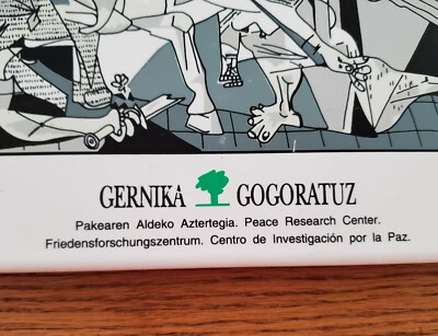 Pablo Picasso Guernica Vintage Art Tile Spain 