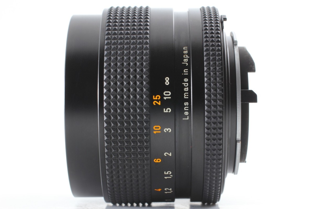 【良品】CONTAX Carl Zeiss 50mm F1.4 MINT] Contax Carl Zeiss Planar T* 50mm f/1.4 MMJ Lens CY