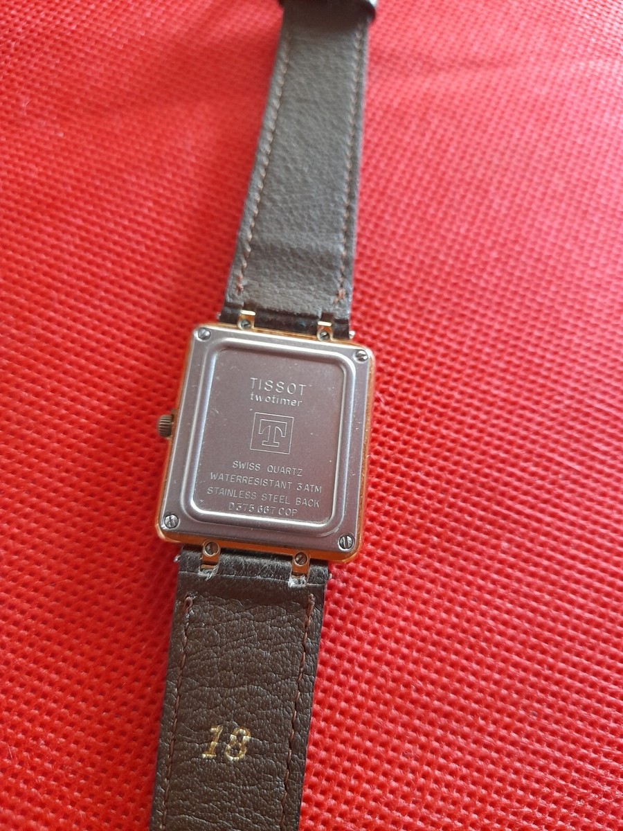 Tissot Two Chronometer Twotimer Analog & Digital Swiss Watch Very Rare _2750 Tissot Two Chronometer Twotimer Analog & Digital Swiss Watch  main image 2