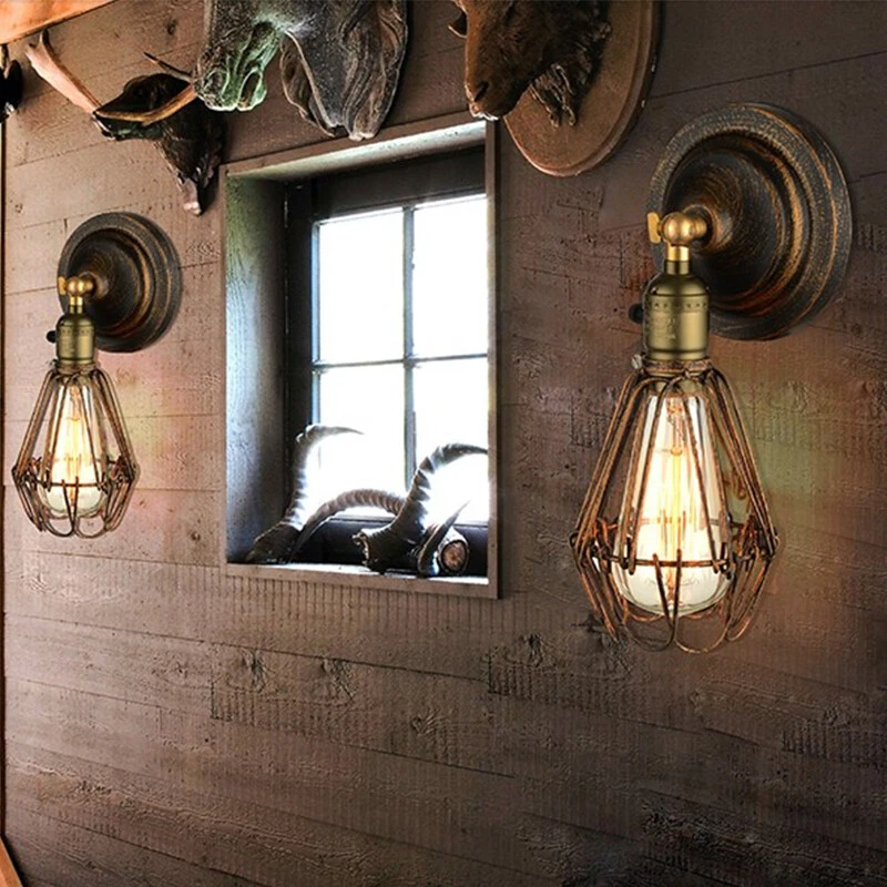 Rust wall light deals