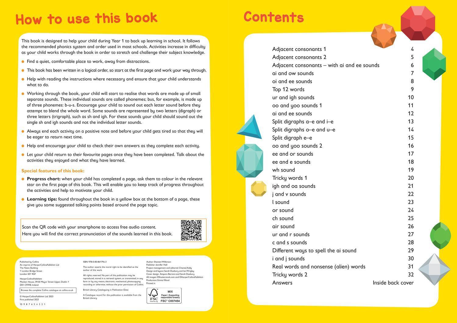 Thumbnail - Collins | Phonics Ages 5-6 | Taschenbuch | Englisch (2023) | Collins