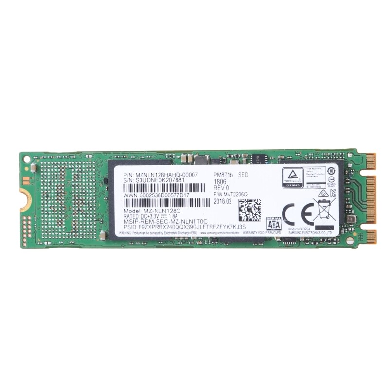 SSD 128GB M.2 NGFF Internal Solid States PM871 PM851 CM871 for Desktop-image