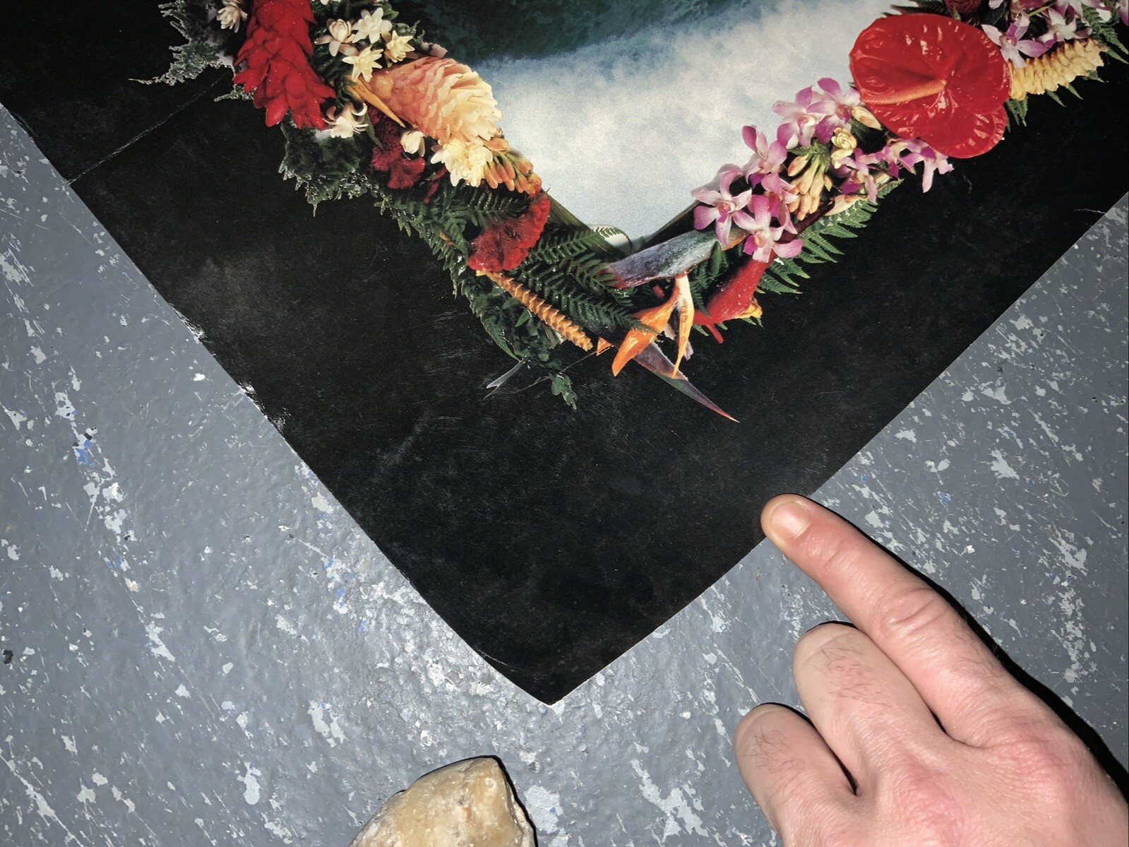 VINTAGE EDDIE AIKAU POSTER SURF QUIKSILVER 1990-91 WAIMEA BAY ORIGINAL RARE