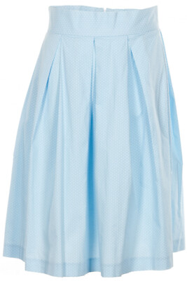 Blue Polka Dot Skirt Size 2, 4, 8 US Fashionable NEW High Quality