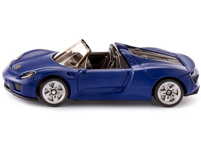 PORSCHE 918 SPYDER MATT BLUE DIECAST MODEL CAR BY SIKU 1475 | eBay