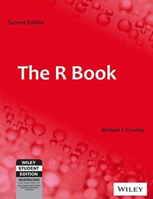 The R Book 2nd Edition by Michael J. Crawley Programming Statistics Paperback