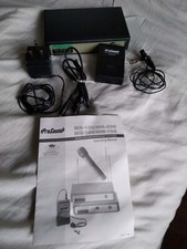 Radio Microphone Transmitter And Receiver Prosound