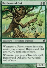 BATTLEWAND OAK X4 4 4X Lorwyn MTG Magic the Gathering Cards DJMagic