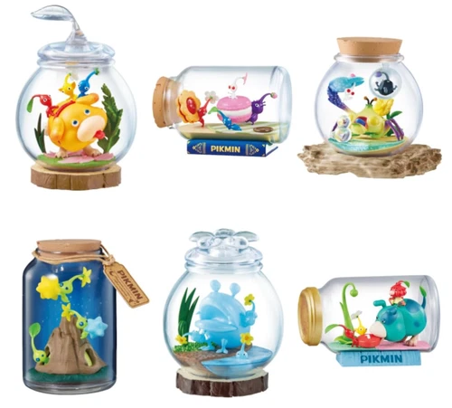 Re-Ment Pikmin Terrarium Sammlung 2 Figuren Komplettsatz alle 6 Typen - Bild 3 von 3