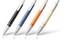 A.G. Spalding Bros StreamLine Pen or Mechanical Pencil 0.5mm Ivory,Orange,Black