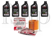 Genuine Toyota oil change kit 2017 Toyota Prius V 1.8L engine oil SAE0w20
