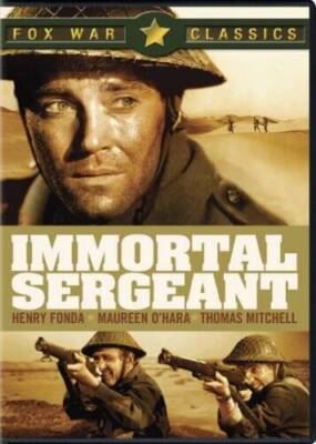 Immortal Sergeant - DVD By Henry Fonda,Maureen O'Hara,Thomas Mitchell - GOOD