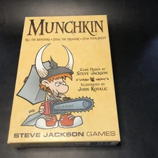 Munchkin Card Game SJG 1408 Steve Jackson Games  1st Edition 2016