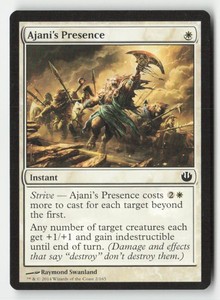 Ajani's Presence 2/165 Common Journey Into Nyx