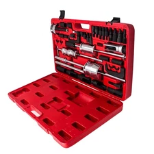 40x Auto Truck Diesel Injector Extractor Slide Hammer Puller Adapter Tool Kit