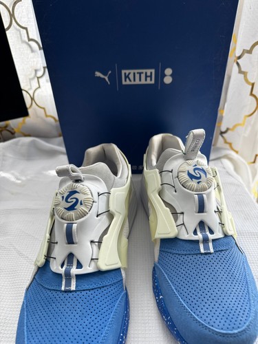 Puma x Kith x Colette Disc Blaze Strong Blue UK [9] DS New Box Rare - Picture 1 of 5