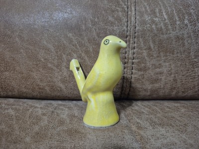 Vintage Yellow Bird Whistle