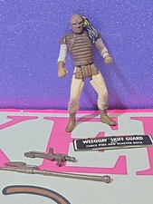 Vintage 1997 LFL Kenner Star Wars WEEQUAY Skiff Guard Action Figure 4
