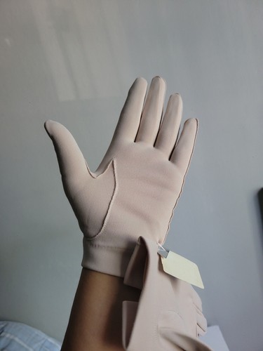 Vintage Antique Ivory Ladies Gloves Sz 6 New - Picture 7 of 9