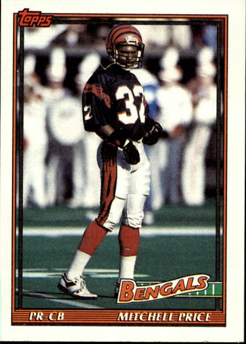 1991 Topps #252 Mitchell Price RC - FB