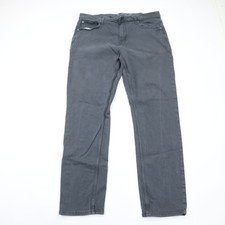 Old Navy Jeans Mens 38x32 Slim Fit Straight Built-In Flex Gray Stretch Denim