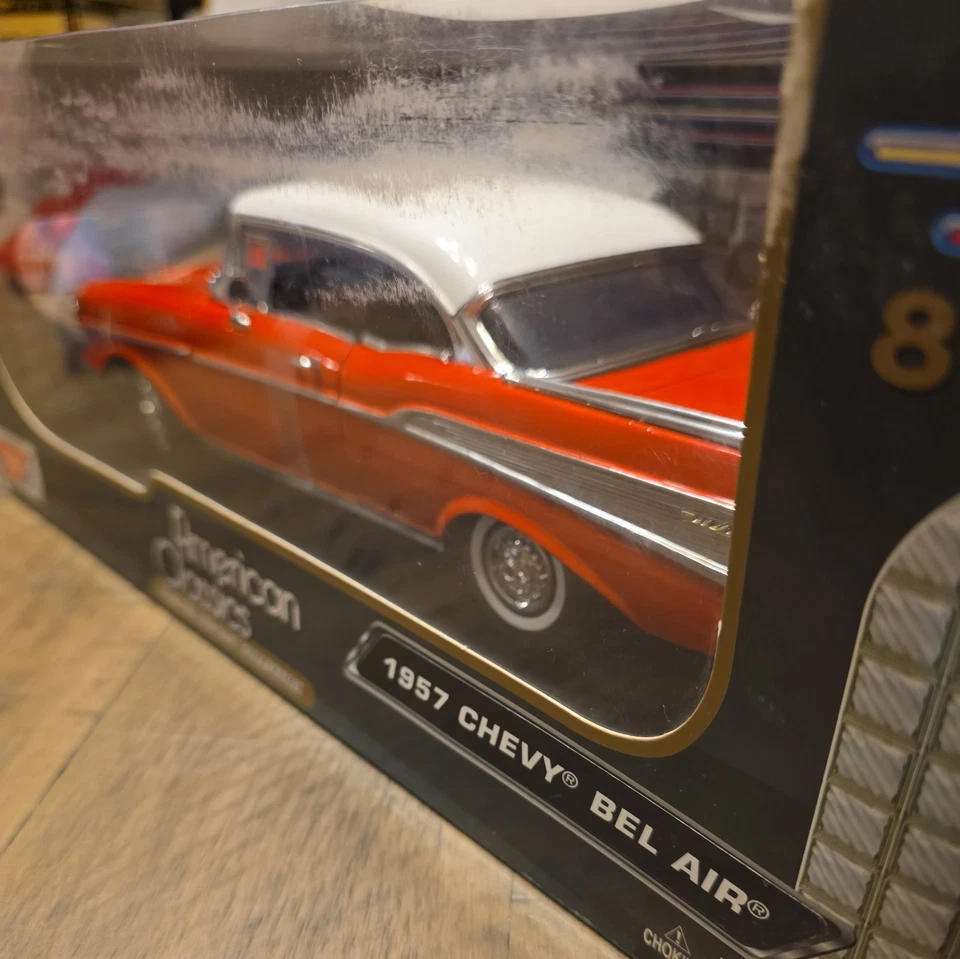 Motor Max 1957 Chevrolet Bel Air 1/18 Scale New - Image 4 of 4