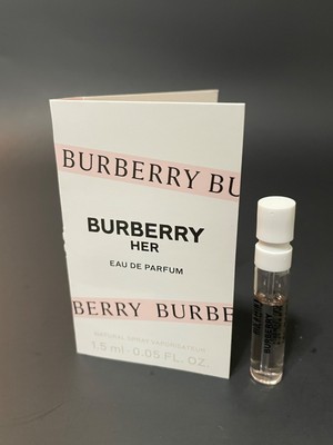 BURBERRY  HER  : EAU DE PARFUM WOMENS SAMPLE ( * READ DESCRIPTION ! ) NEW Vial